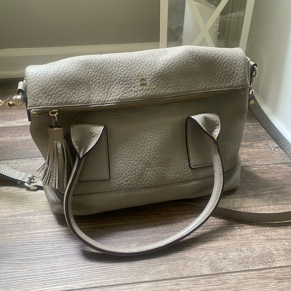 Taupe large Kate Spade Cross body